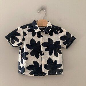 $15 ADD ON Zara floral short sleeve button down Janie and Jack Baby Gap